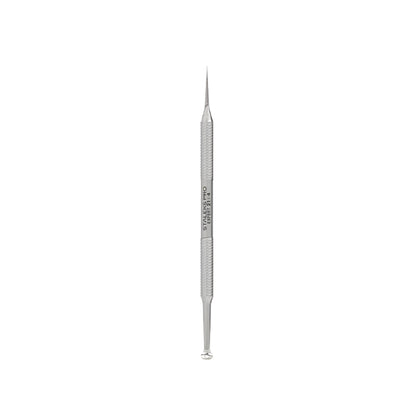 Staleks Cosmetology double-ended tool EXPERT 21 TYPE 4 (Uno spoon with larger hole size and Vidal needle straight)