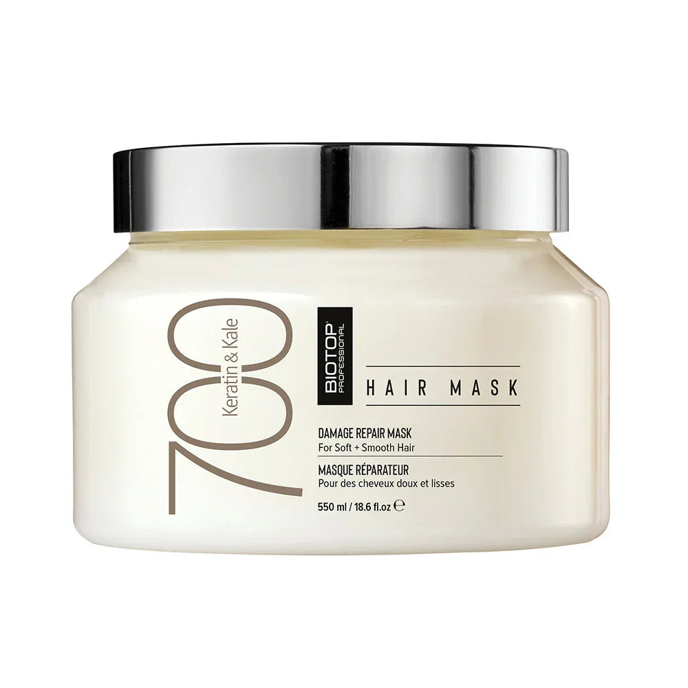 מסכת שיער 700 Keratin & Kale 550 מ״ל | Biotop – תמונת אריזת המוצר