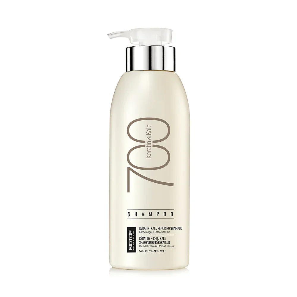 שמפו 700 Keratin & Kale 500 מ״ל | Biotop – תמונת אריזת המוצר
