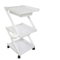 Z-shaped cosmetic cart 7206