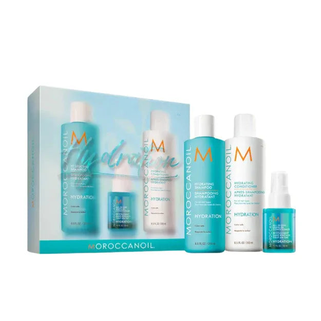 Moroccanoil Spring Kit for Moisturizing and Nourishing Hair (Free Leave-in Conditioner)