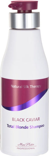 Silver Shampoo from the 'Black Caviar' series to preserve a radiant blonde shade Mon Platin 500 ml - Mon Platin