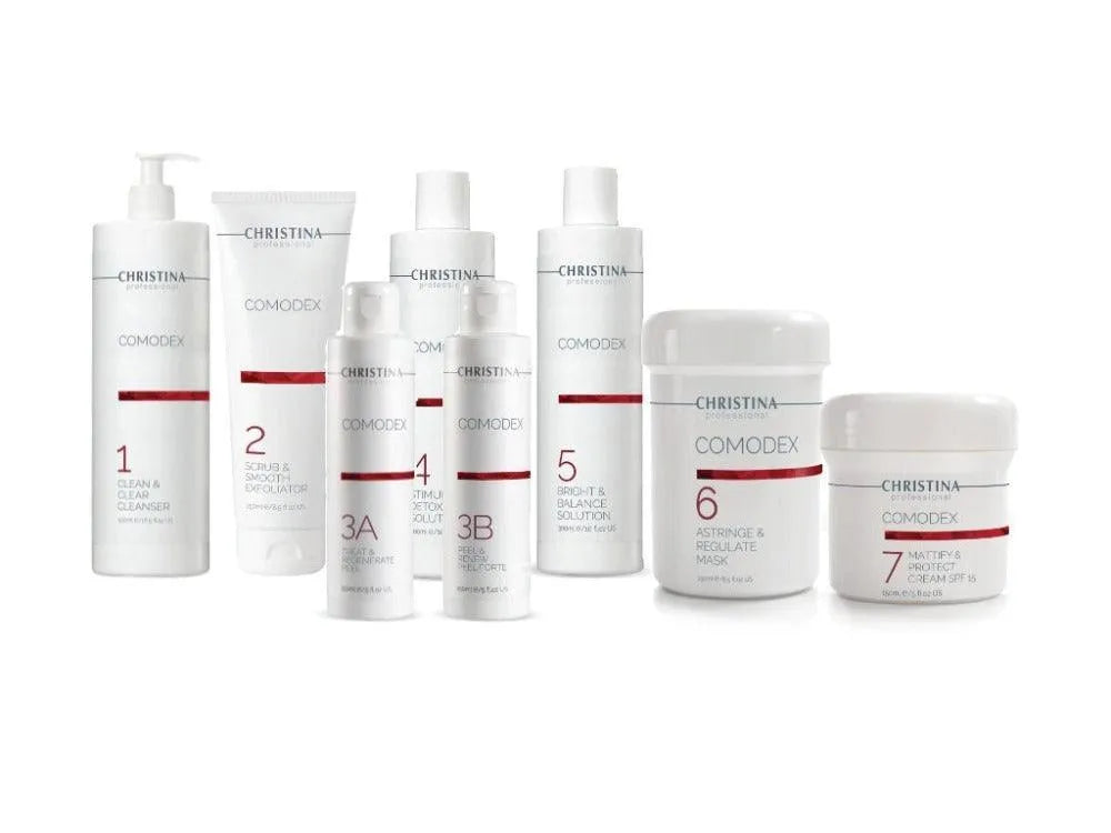 Christina Comodex - Professional kit of 8 products for work in the salon