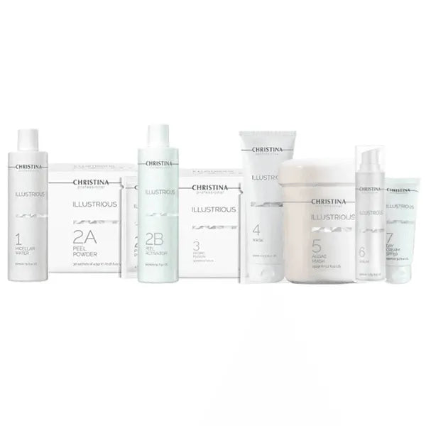 Christina Illustrious — профессиональный набор из 8 продуктов для работы в салоне