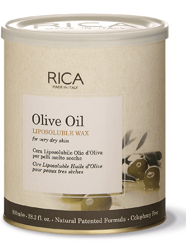 Оливковый воск Rika 800 мл для удаления, полосками
