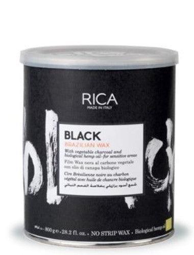 Rica Brazilian Black Wax no strip wax 800ml/27OZ.