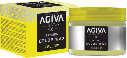 Временная краска для волос Agiva с воском, золото, 120 мл - Agiva