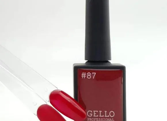 Gello Bordeaux gel polish - 87