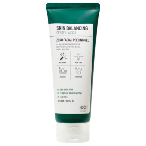 Отшелушивающий гель для лица ZERO для всех типов кожи, 50 мл - DEARBOO