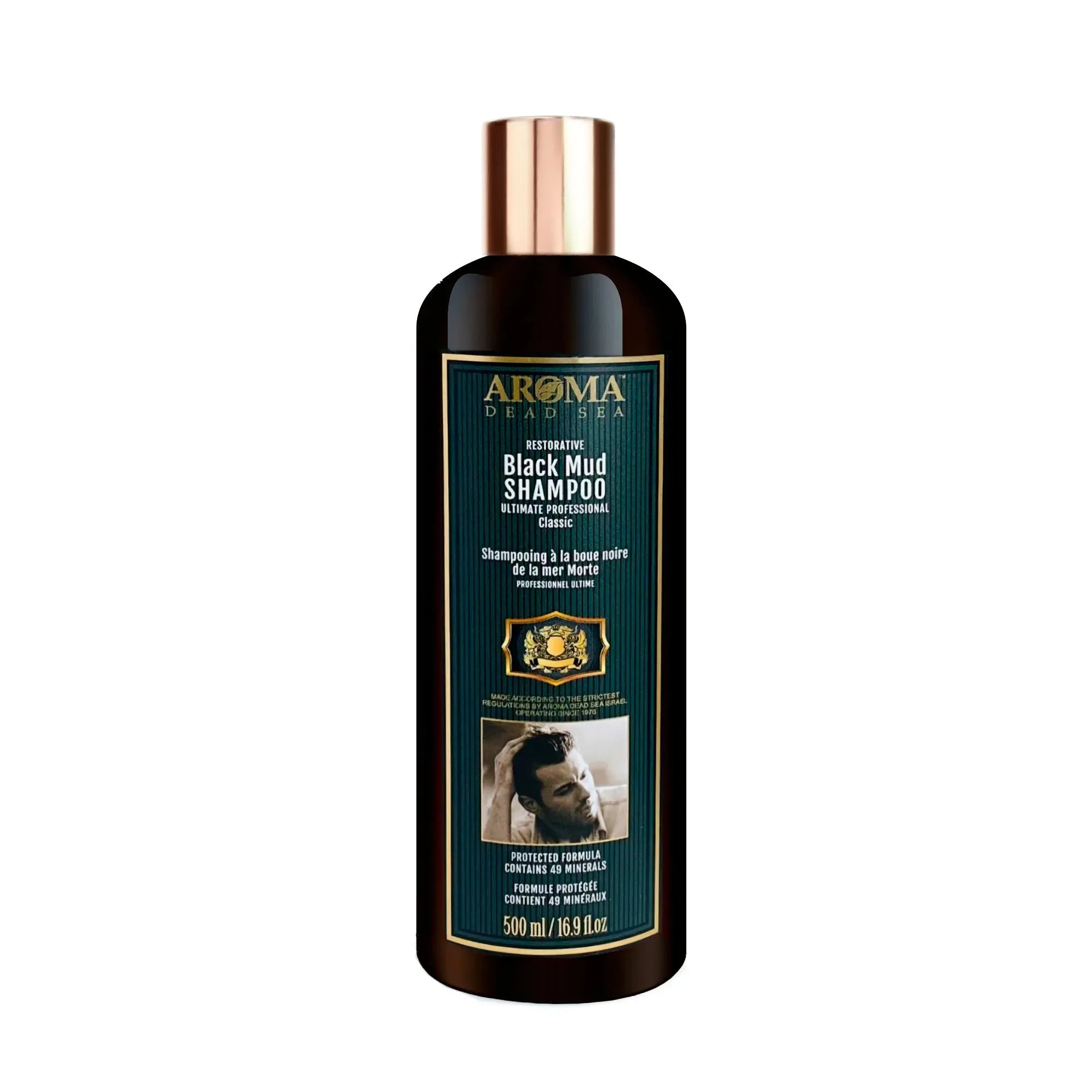 Aroma Mud Shampoo for Dandruff and Hair Loss Treatment Classic 560 ml