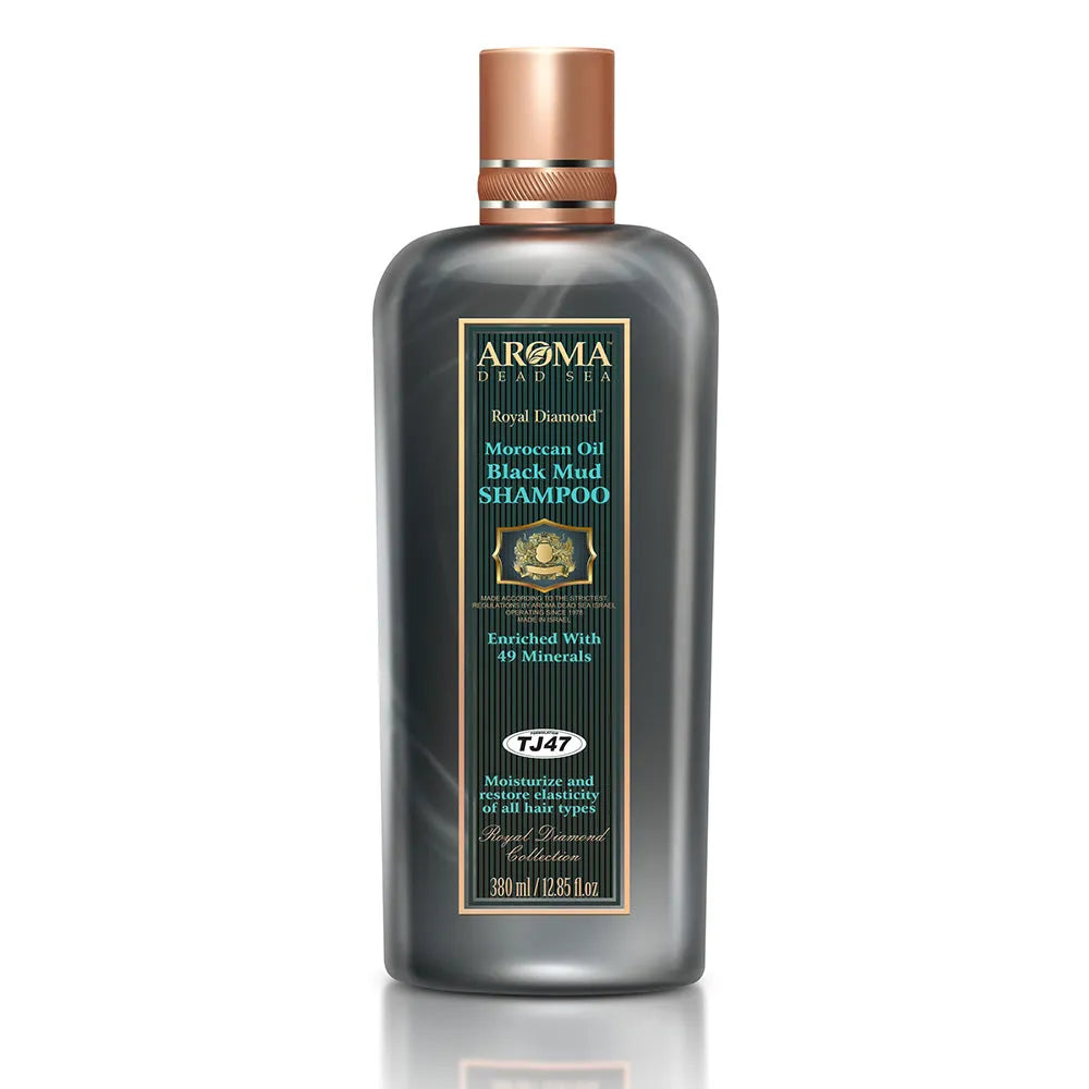 Aroma Mud Shampoo with Argan Oil (Moroccan) for Hair and Scalp Treatment 380 ml