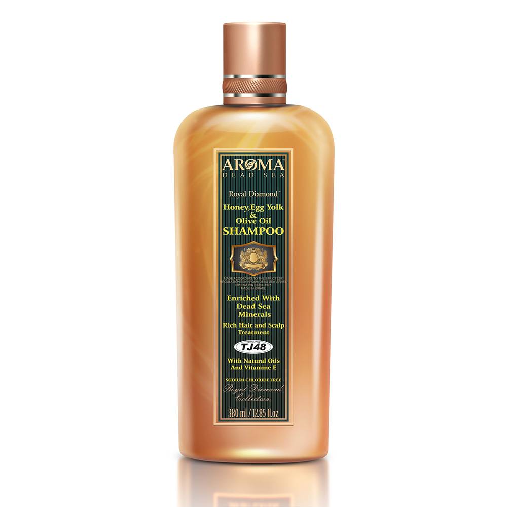 Aroma Dead Sea Honey & Egg yolk & Olive Oil Shampoo 380ml