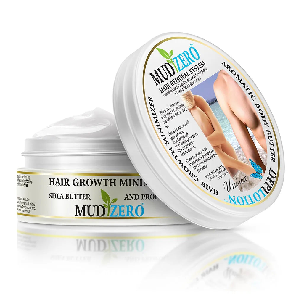 MudZero Hair Growth Minimizer Depilotion Body Butter 160ml