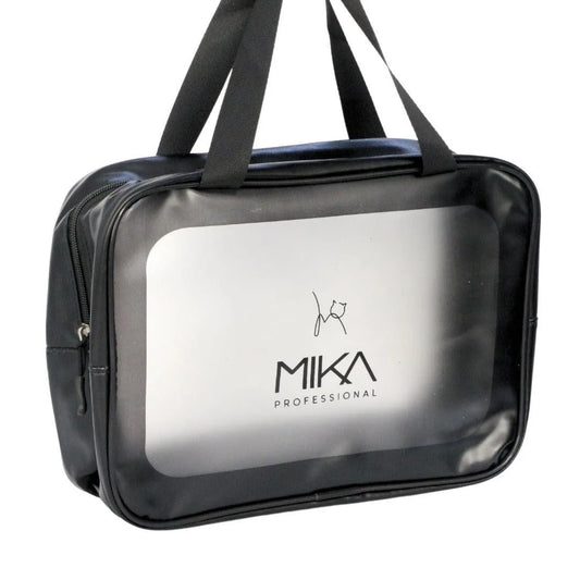 מיקה פרופשיונל תיק איפור גדול בצבע שחור