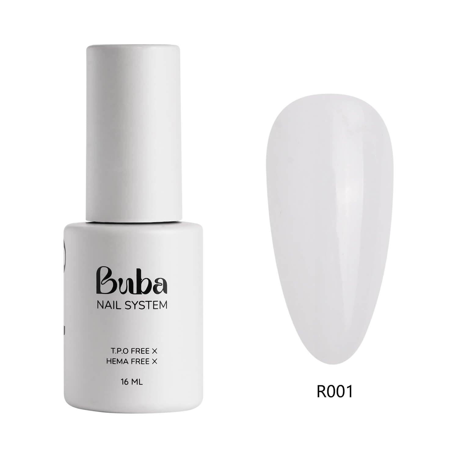 Buba Rubber Base Gel Polish Color -R001
