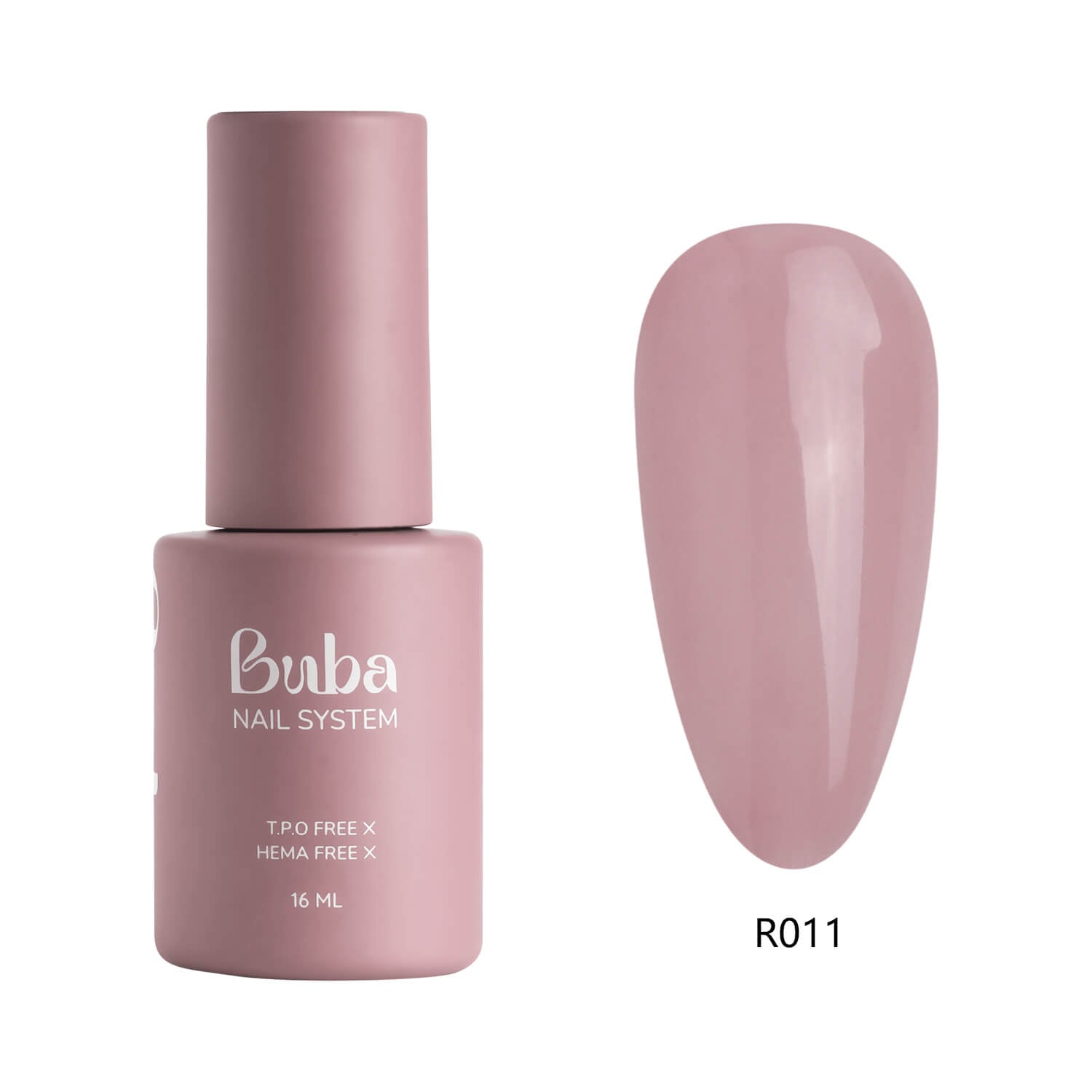 Buba Rubber Base Gel Polish Color -R011