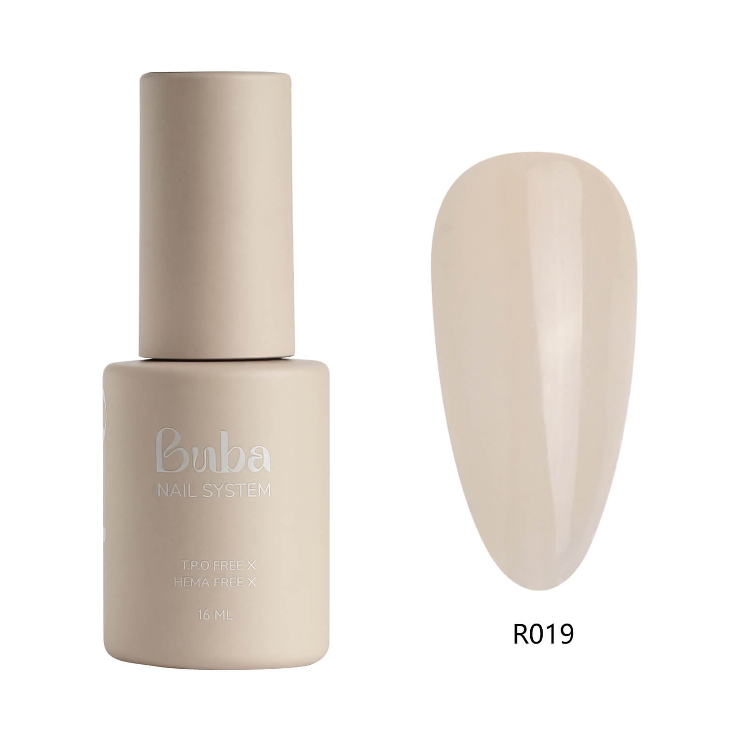 Boba Rubber Base Gel Polish Color -R019