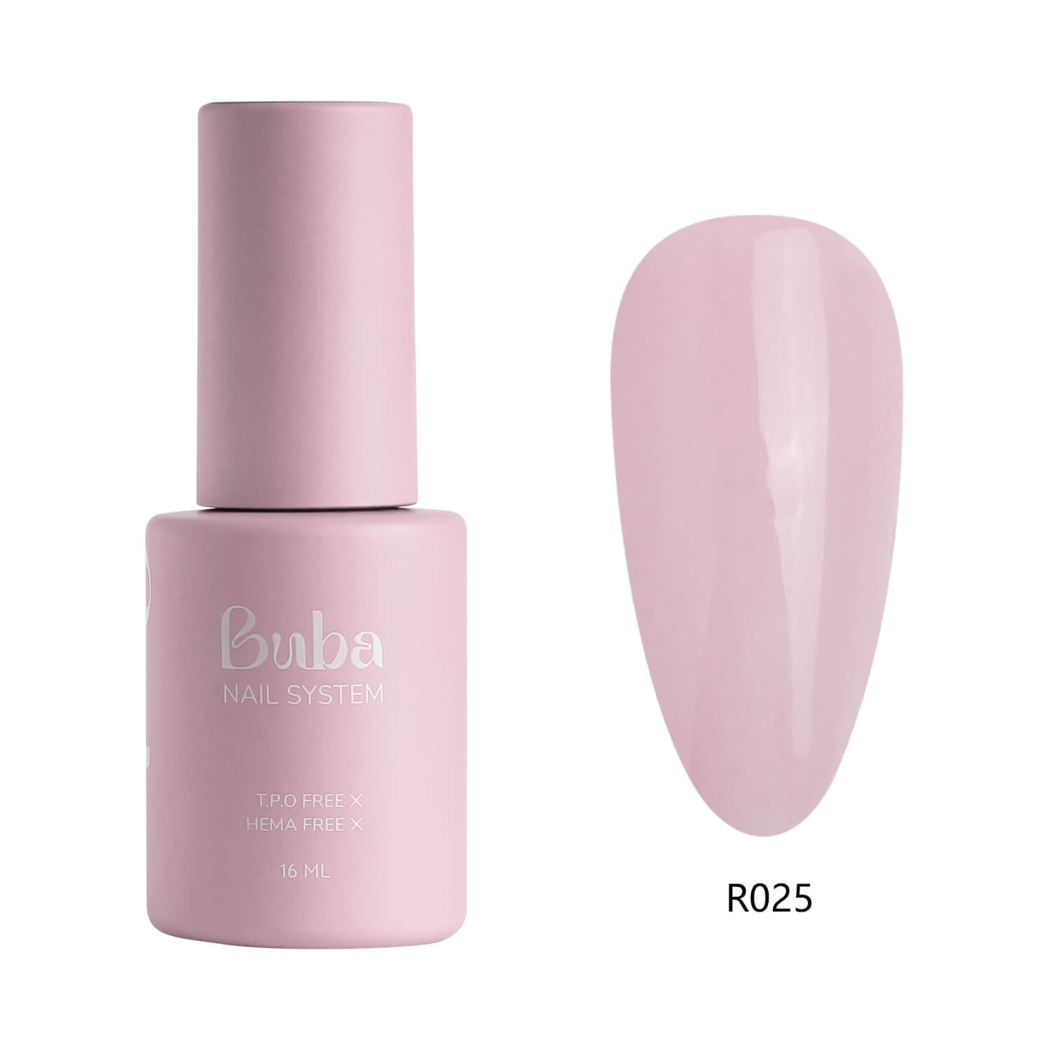 Buba Rubber Base Gel Polish Color -R025