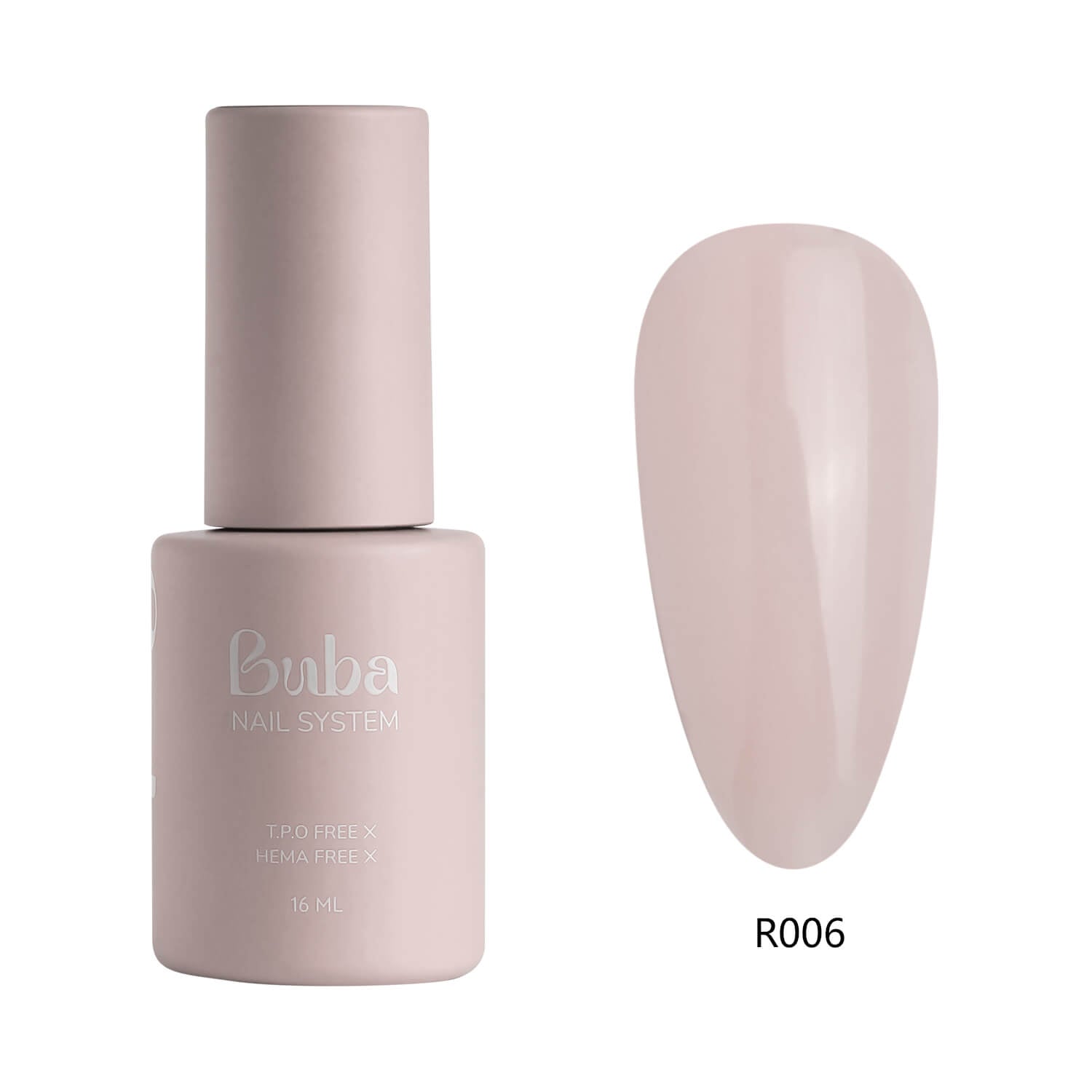 Buba Rubber Base Gel Polish Color -R006