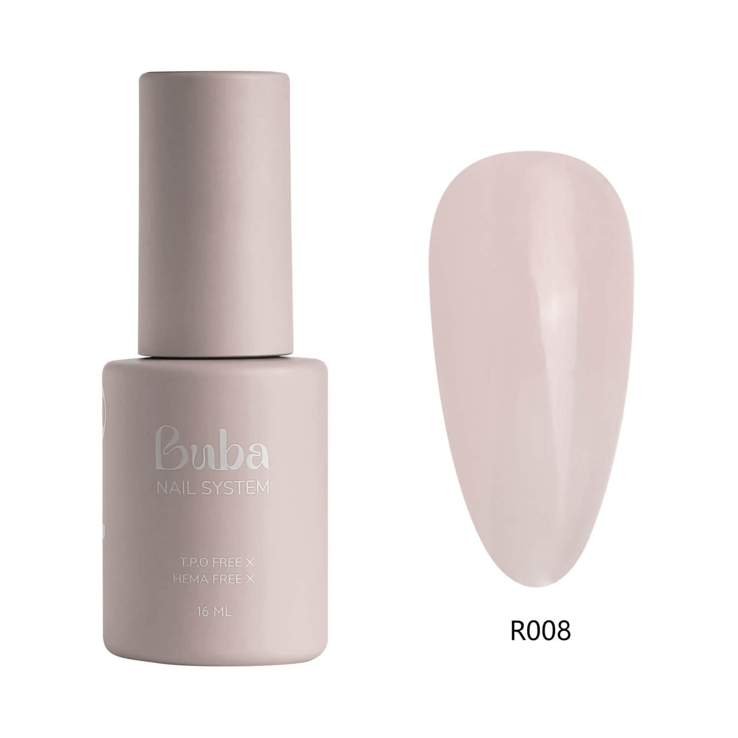 Buba Rubber Base Gel Polish Color -R008