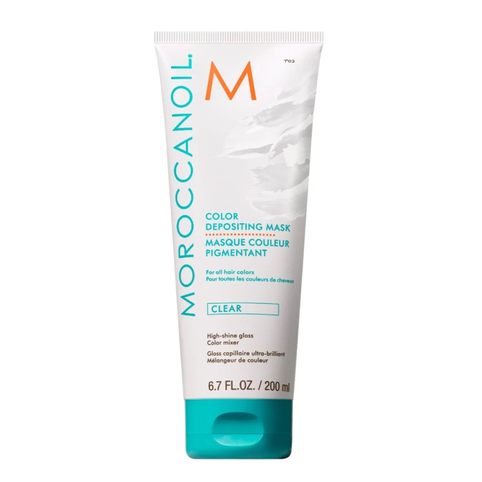 מרוקן אויל Moroccanoil מסכת צבע זמני שקופה (Clear)- להגברת הברק בשיער 200 מ"ל
