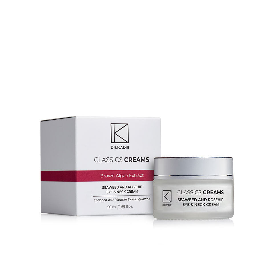 דר כדיר קרם עיניים וצוואר אצות ים עם רוז היפ 30 מ"ל