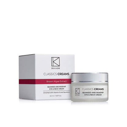 דר כדיר קרם עיניים וצוואר אצות ים עם רוז היפ 30 מ"ל