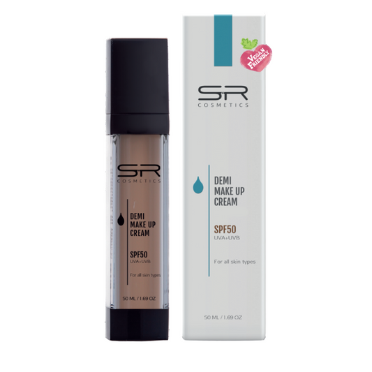 אס אר קוסמטיקה לחות דמי מייקאפ & מסנני קרינה 50 מ"ל