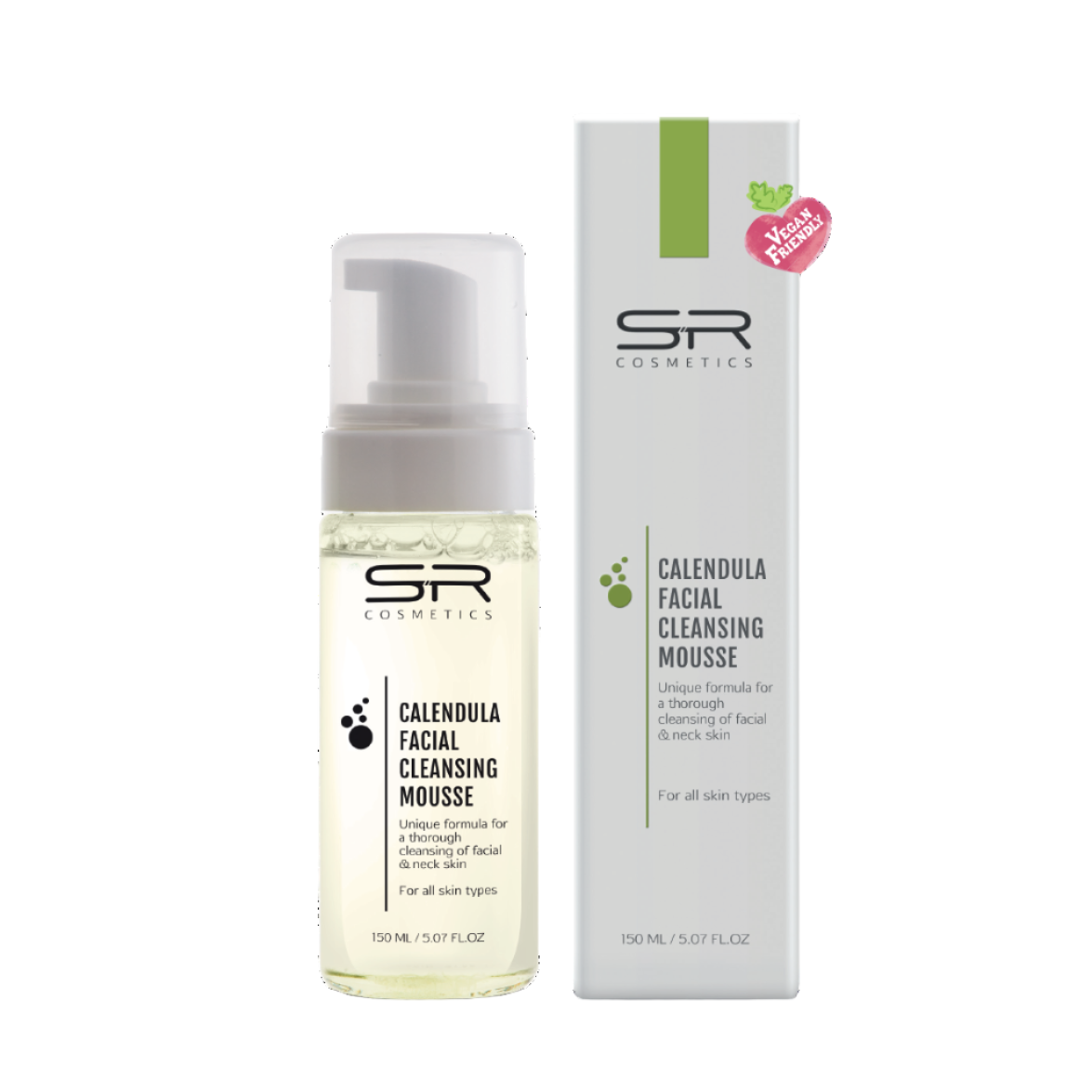 אס אר קוסמטיקה מוס קטיפת הקלנדולה 150 מ"ל