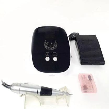 מכונת שיוף מקצועית לציפורניים עם סט ראשים