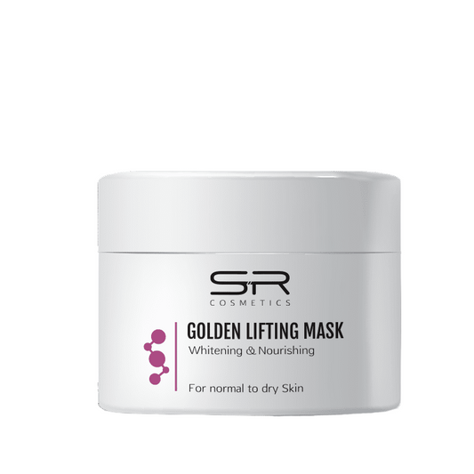 SR Cosmetics Золотая и осветляющая маска для лица 250 мл 