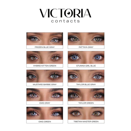Victoria Contacts — цветные контактные линзы
