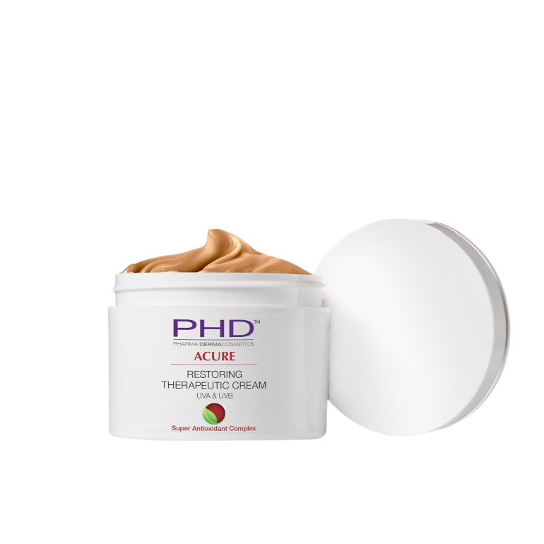 קרם לחות טיפולי משקם Acure לעור שמן ובעייתי 250 מ״ל PHD