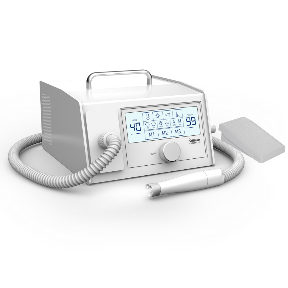 מכונת שיוף שואב המובנה – MEDIRPO Touch