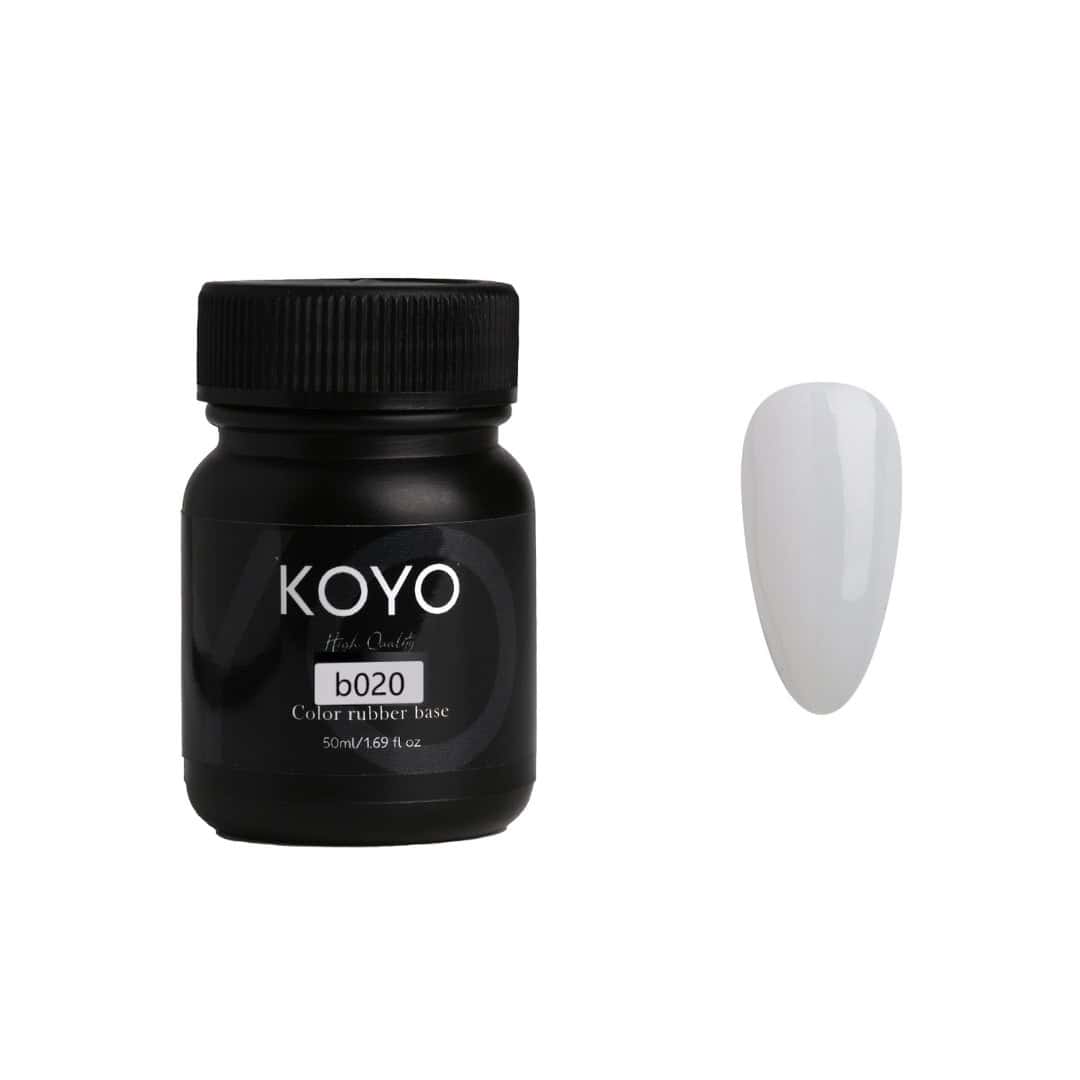 ראבר בייס צבעוני גוון B020, 50 מ״ל | KOYO