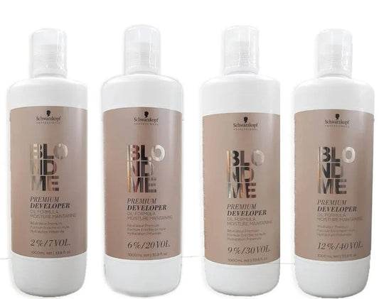 שוורצקופף תחליב חמצן בלונדמי – 1000 מ”ל