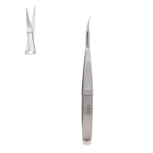 Cuticle and skin scissors 119mm curved tip - DSI