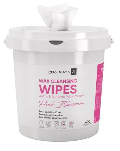 פארמקס מארז 400 יח’ – מגבוני שמן להסרת שעווה | בניחוח פריחה ורודה