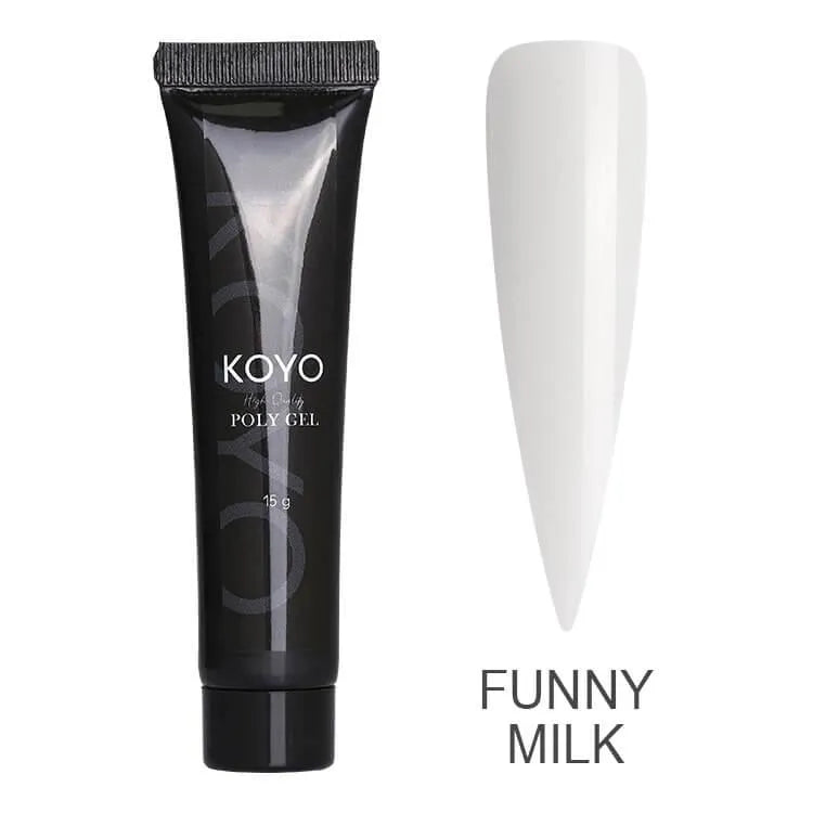 Koyo Polygel 15ml - Funny Milk