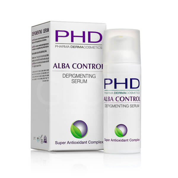 סרום הבהרה טיפולי Alba Control ‏50 מ״ל PHD
