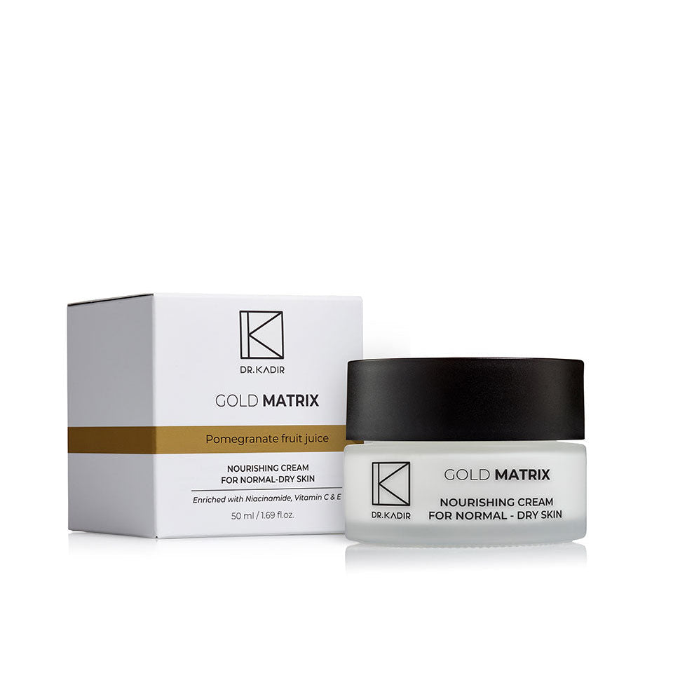 דר כדיר קרם מזין גולד מטריקס לעור נורמלי יבש 50 מ"ל