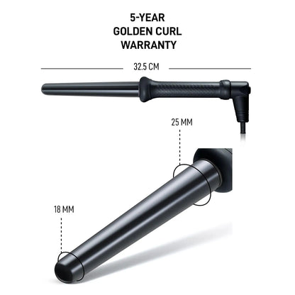 גולדן קארל מסלסל שיער לעיצוב תלתלים מושלמים 18-25 מ"מ - Golden Curl