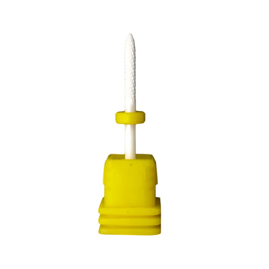 Needle-shaped ceramic sanding head in Extra Fine coarseness