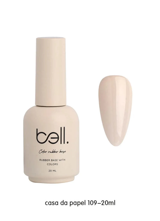 Bell nail polish base gel with color 109