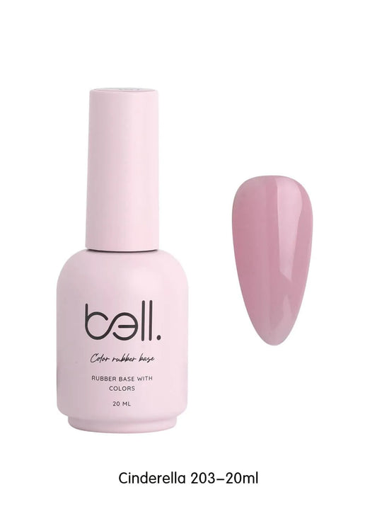 Bell nail polish base gel with color 203