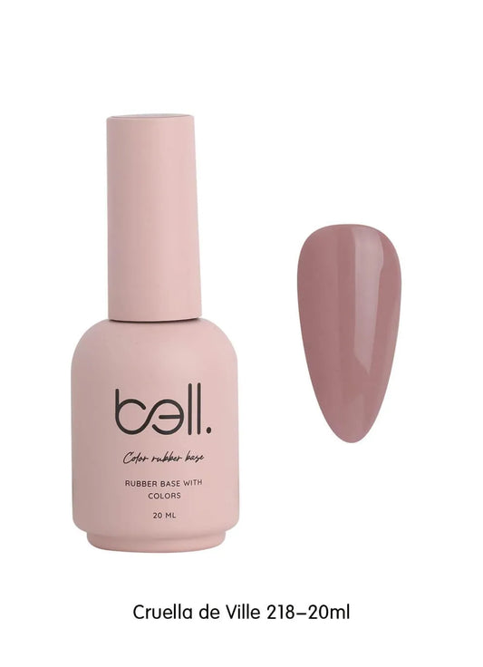 Bell nail polish base gel with color 218