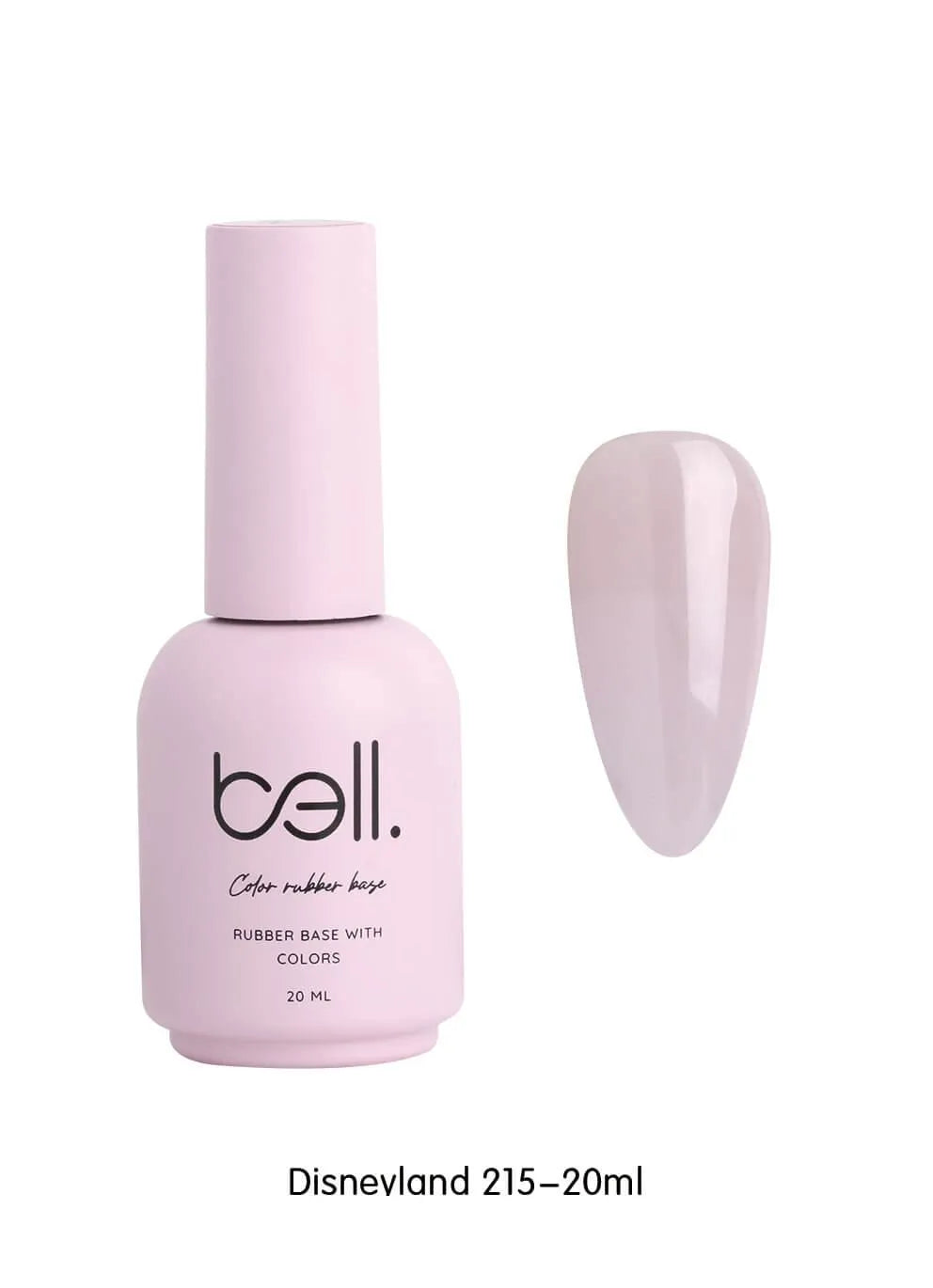 Bell nail polish base gel with color 215