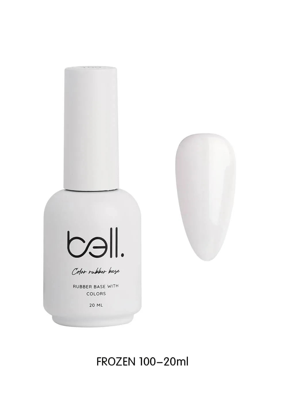 Bell nail polish base gel with color 100