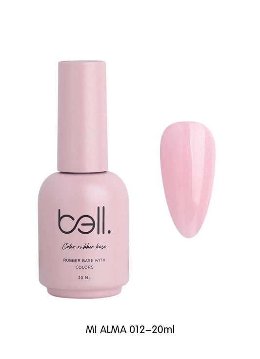 Bell nail polish base gel with color 012