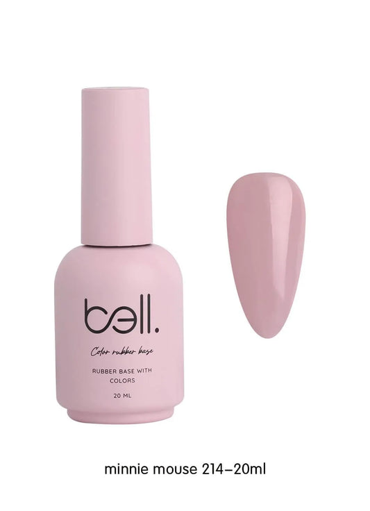 Bell nail polish base gel with color 214